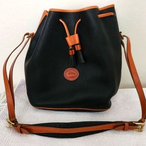 Dooney & BourkePebble Collection Drawstring Bucket Bag Large